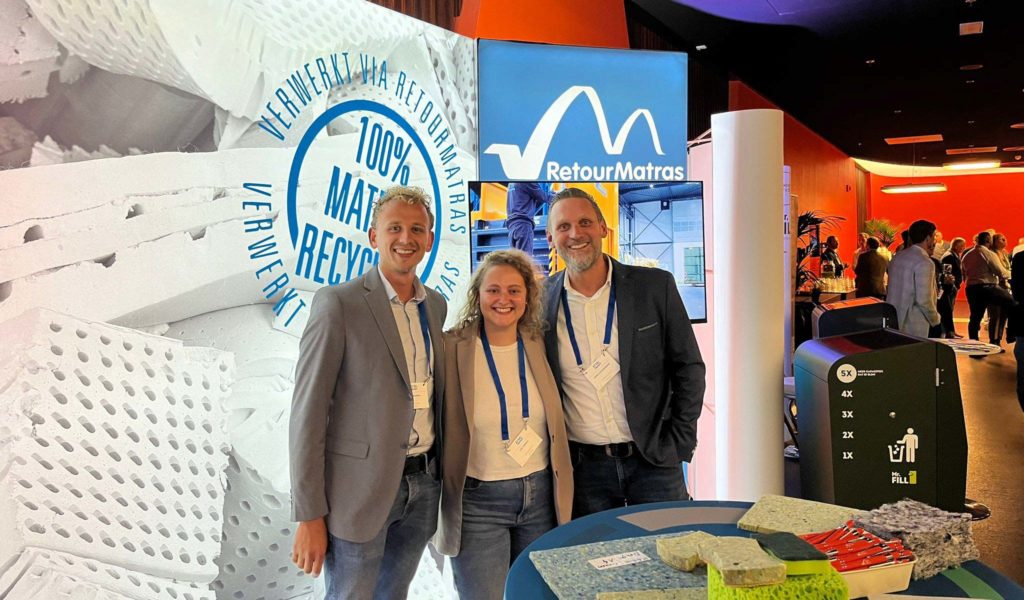 Afvalconferentie 2024 RetourMatras team