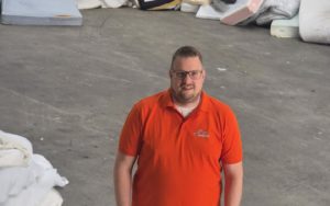 Het moment van Rob Nederkoorn bedrijfsleider bij RetourMatras Zeeland (NB) en Etten-Leur