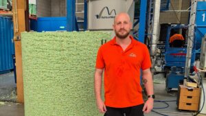 Het moment van Justin bij RetourMatras in Alphen aan den Rijn