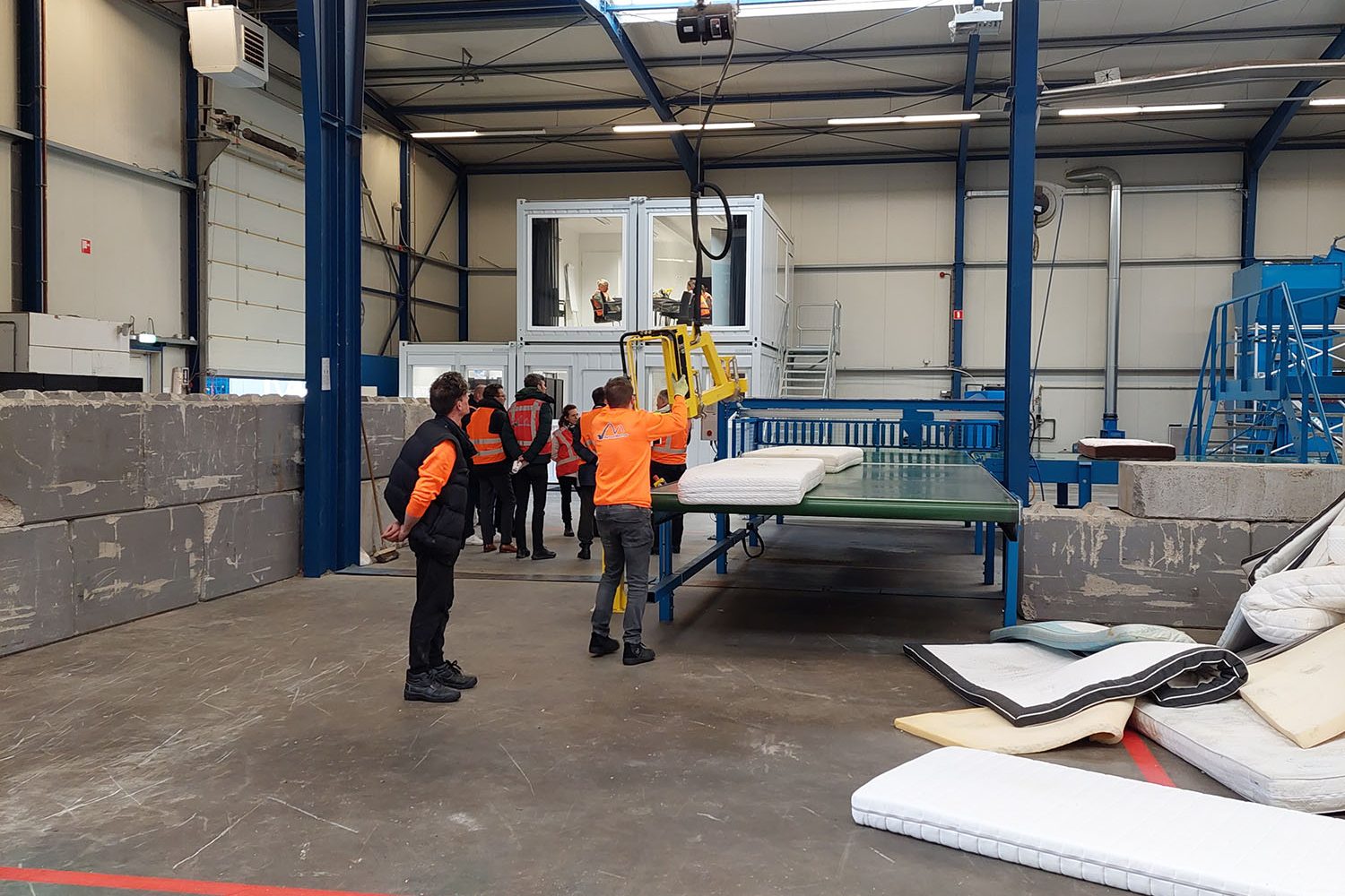 Tour matrasrecycling RetourMatras